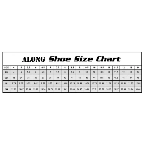 ncs size chart